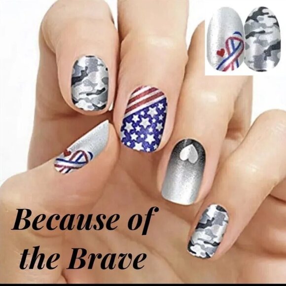Color Street Nails Because of the brave - Picture 1 of 4
